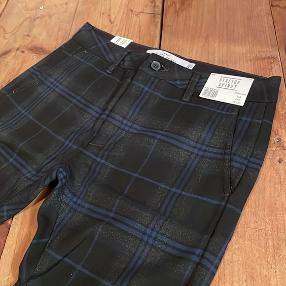 Brand new Topman stretch skinny tartan pants. - Picture 3 of 4